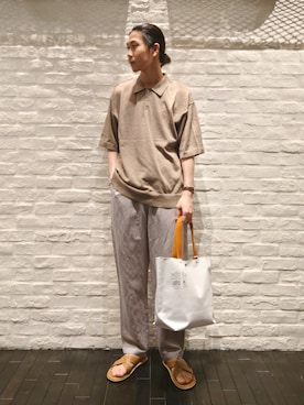 uchidaさん（メンズ・172cm）の夏コーディネート