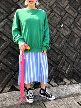 Kyoka さん（レディース・158cm）の春コーディネート