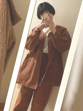 「BEAMS」｜「アイテム（ノーカラージャケット）」を使った、Kyoka さん（レディース・158cm）の夏コーディネート