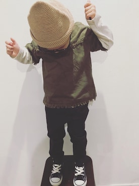 keriさん（キッズ・110cm）の冬コーディネート