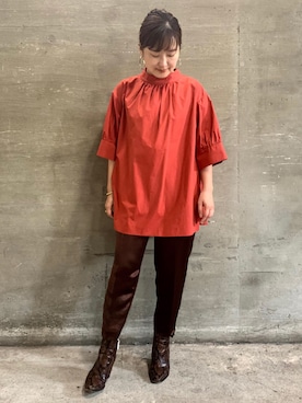 AIさん（レディース・158cm）の夏コーディネート