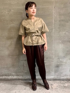 AIさん（レディース・158cm）の秋コーディネート