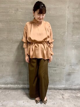 AIさん(レディース・158cm)の秋コーディネート