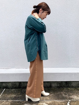 AIさん（レディース・158cm）の秋コーディネート