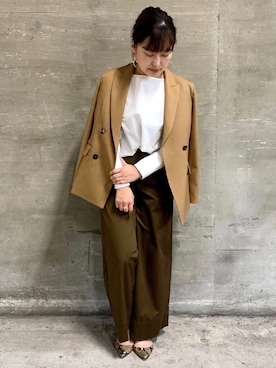 AIさん(レディース・158cm)の秋コーディネート