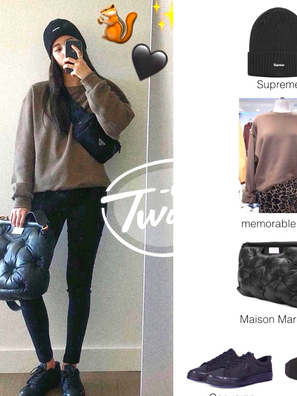 「秋冬コーデ」｜「CONVERSEのアイテム（スニーカー、ブラック系）」を使った、mulberrytreeさん（レディース・167cm）の秋コーディネートの1枚目の写真