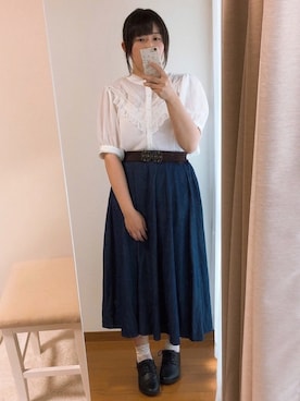 にゃむさん（レディース・157cm）の夏コーディネート