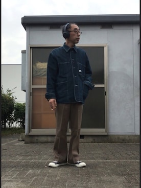 「アイテム（CD、その他）」を使った、サブーさん（メンズ・165cm）の秋コーディネート