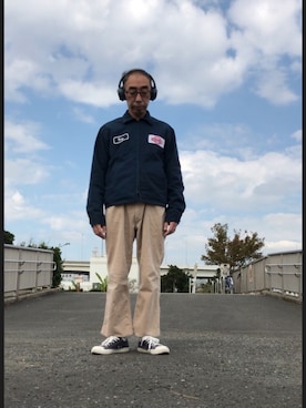 「アイテム（CD、その他）」を使った、サブーさん（メンズ・165cm）の秋コーディネート