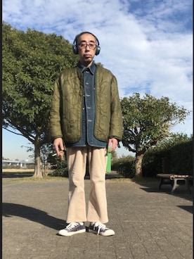 「アイテム（CD、その他）」を使った、サブーさん（メンズ・165cm）の冬コーディネート