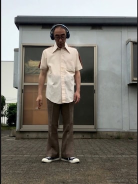 「アイテム（CD、その他）」を使った、サブーさん（メンズ・165cm）の夏コーディネート