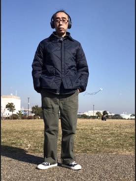 「アイテム（CD、その他）」を使った、サブーさん（メンズ・165cm）の冬コーディネート