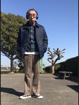 「アイテム（CD、その他）」を使った、サブーさん（メンズ・165cm）の冬コーディネート