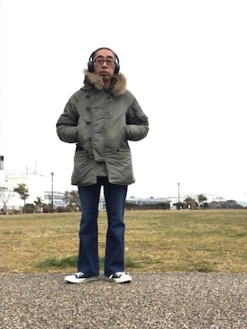 「アイテム（CD、その他）」を使った、サブーさん（メンズ・165cm）の冬コーディネート