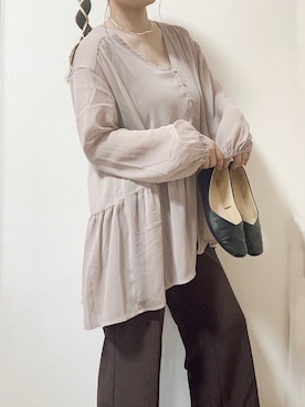 𝐍𝐞𝐢𝐫𝗼さん（レディース・154cm）の夏コーディネート