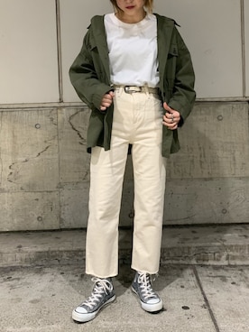 macさん（レディース・161cm）の春コーディネート