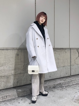 macさん（レディース・161cm）の冬コーディネート