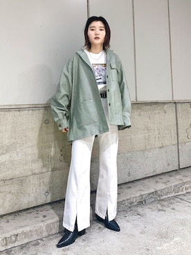 macさん(レディース・161cm)の春コーディネート