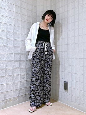 macさん（レディース・161cm）の春コーディネート