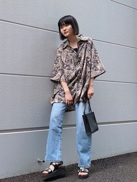 macさん（レディース・161cm）の春コーディネート