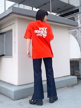 「アイテム（その他）」を使った、macさん（レディース・161cm）の春コーディネート
