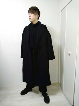 stickさん（メンズ・170cm）の冬コーディネート