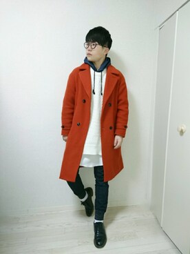 stickさん（メンズ・170cm）の冬コーディネート