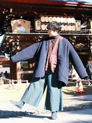 banal chic bizarre（バナルシックビザール）の「HAKAMA PANTS