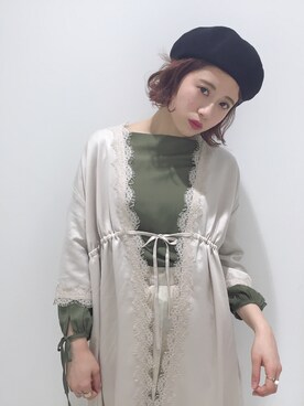 「スプリングSENSEOFPLACE」｜karinさん（レディース・163cm）の春コーディネート