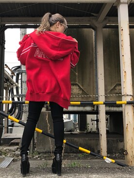 Kahoyanさん（レディース・150cm）の冬コーディネート