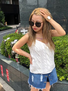 Kahoyanさん（レディース・150cm）の夏コーディネート