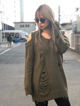 Kahoyanさん（レディース・150cm）の冬コーディネート