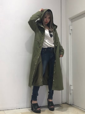 Kahoyanさん（レディース・150cm）の冬コーディネート