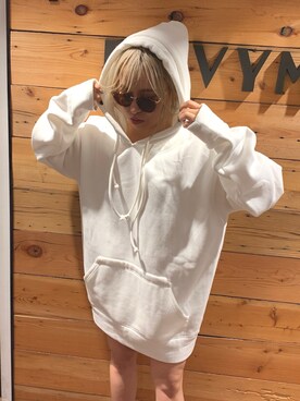 「ENVYM（アンビー）のアイテム（ワンピース/ドレス）」を使った、Kahoyanさん（レディース・150cm）の秋コーディネート