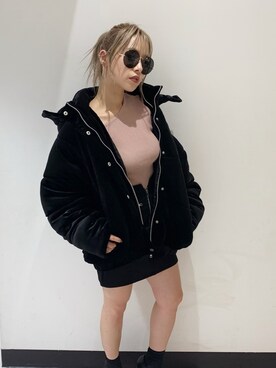 「ENVYM（アンビー）のアイテム（その他アウター）」を使った、Kahoyanさん（レディース・150cm）の秋コーディネート