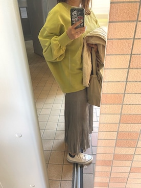 「JOURNAL STANDARD relume（ジャーナルスタンダード　レリューム）のアイテム（ブルゾン）」を使った、akane♡さん（レディース・158cm）の冬コーディネート