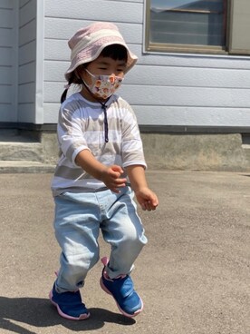 mame*さん(キッズ・90cm)の春コーディネート