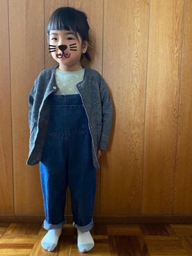 ｍａｍｅ＊さん（キッズ・90cm）の春コーディネート