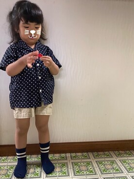 ｍａｍｅ＊さん（キッズ・90cm）の夏コーディネート