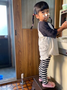 ｍａｍｅ＊さん（キッズ・90cm）の秋コーディネート