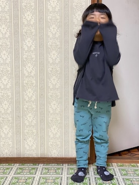 ｍａｍｅ＊さん（キッズ・90cm）の秋コーディネート