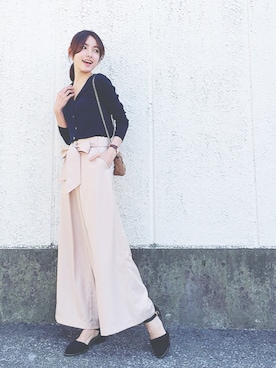 七瀬みなみさん（レディース・168cm）の冬コーディネート