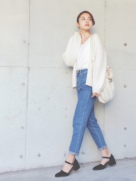 七瀬みなみさん（レディース・168cm）の秋コーディネート