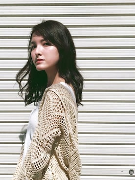 「日焼け対策」｜「アイテム（キャミソール）」を使った、七瀬みなみさん（レディース・168cm）の夏コーディネート