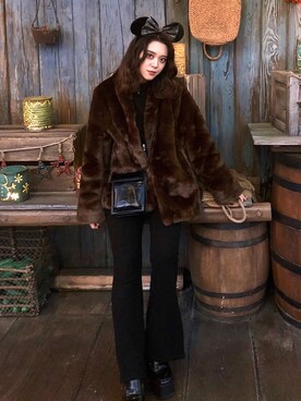 miyuさん（レディース・159cm）の冬コーディネート