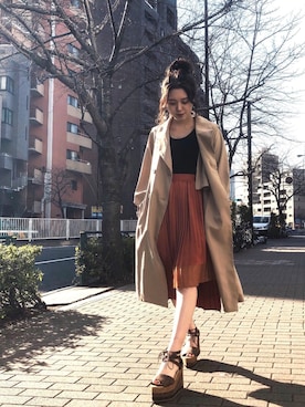 miyuさん（レディース・159cm）の春コーディネート