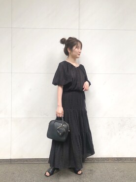 「コットンレース」｜tomohaさん（レディース・156cm）の春コーディネート