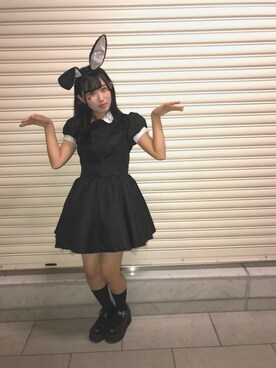 「wearhalloween2017」｜「アイテム（ワンピース/ドレス）」を使った、トッキさん（レディース・162cm）の秋コーディネート