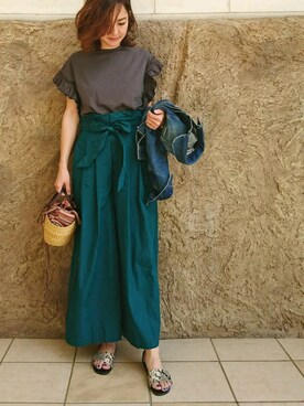 JUNKOさん（レディース・162cm）の春コーディネート