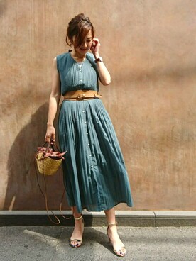 JUNKOさん（レディース・162cm）の春コーディネート